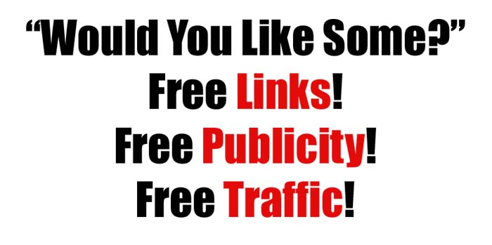 free links publicity traffic